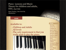 Tablet Screenshot of musiclessonsnyc.com